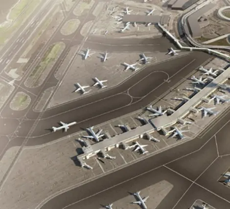 JFK Airport: Terminal 4 Extension, New York